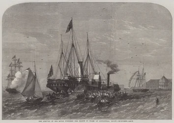 The Arrival of His Royal Highness the Prince of Wales at Alexandria, Egypt