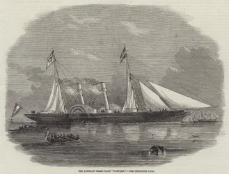 The Austrian Steam-Yacht Fantasie