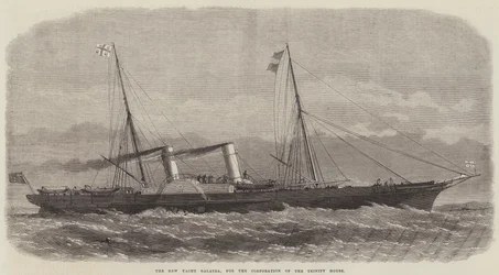 The New Yacht Galatea, for the Corporation of the Trinity House