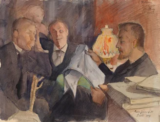 In the Paris Studio
