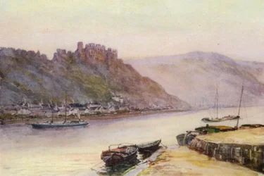 The Rhine: Rheinfels and St Goar