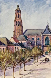 The Rhine: The Groote Kerk, Arnheim