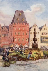 The Rhine: The Red House, Trier, Treves