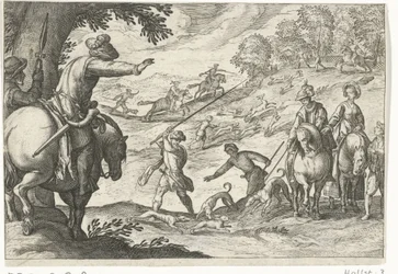 Landscape with Hare Hunt Hunting Scenes (series title) Icones Venantum Species Varias Representantes (series title)