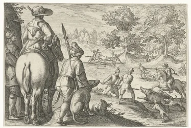 Landscape with Boar Hunt