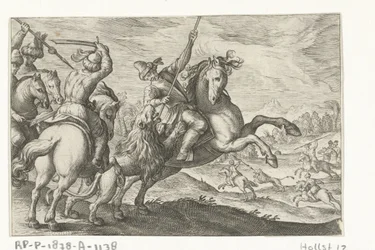 Lion Hunt (Hunting Scenes series) (Icones Venantum Species Varias Representantes series)