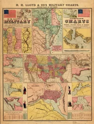 Campaign Military Charts Showing the Principal Strategic Places of Interest