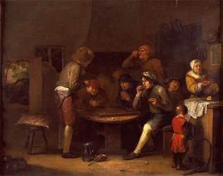 Interior of a farmhouse