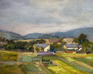 Landscape in North Austria
