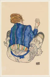 Seated Woman, Back View