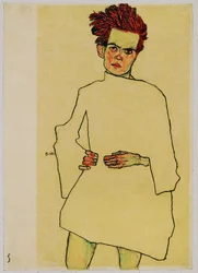 Self-Portrait with Shirt