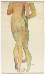 Two Standing Nudes, 1913