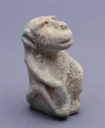 Baboon Statuette