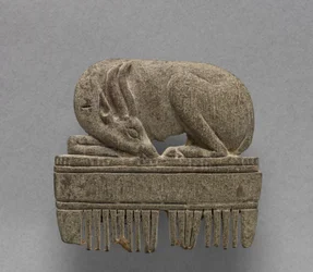 Comb with Gazelle, c.1391-1353 BC