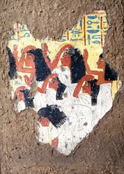 Fresco of the Tomb of the Painter Maia