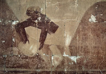 Exchanging food (detail)