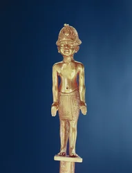 Figure of the king, from the Tomb of Tutankhamun, New Kingdom
