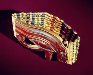 Flexible bead bracelet, from the Tomb of Tutankhamun, New Kingdom