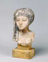 Head of Amarna Princess, c.1353-37 BC