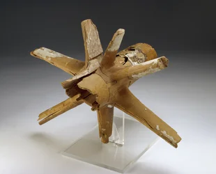 Hub and Spokes of Chariot Wheel