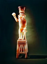 Leomorphic Unguent Vase, from the Tomb of Tutankhamun, New Kingdom