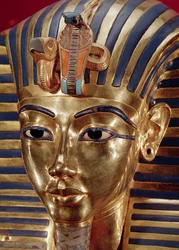 The Gold Mask, from the Treasure of Tutankhamun