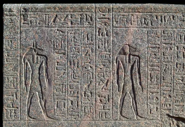 Depiction of Anubis (detail)