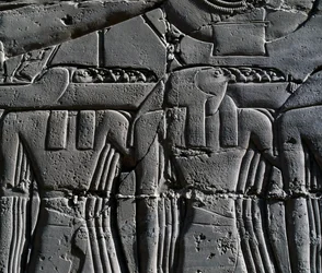 Priest Wearing Hawk Mask (detail)