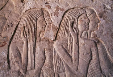 Relief Depicting Group of Women, Leteya