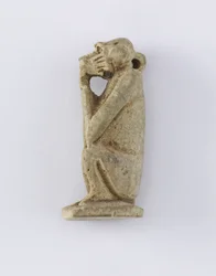 Seated monkey, New Kingdom, c.1292-1190 BC