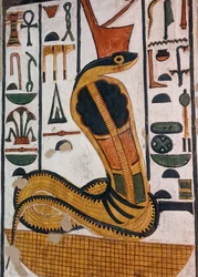 Tomb of Nefertari / Egyptian goddess Wadjet