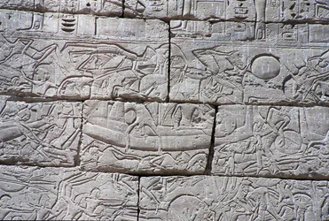 The Sea People, Naval Battle of Ramses III, Medinet Habu