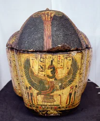 Top End of the Coffin of the Mummy of Nesyamun