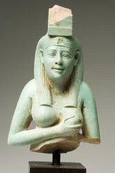 Fragment of Isis, Late Dynastic Period
