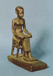 Seated statue of Imhotep
