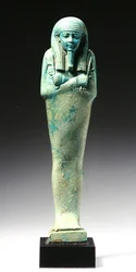 Ushabti Figure for Nakht-Hor-em-heb-mes-em-khereden, Late Dynastic Period, c.600 BC