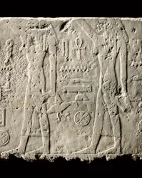 Detail of Relief of Pehenuka, Old Kingdom, 2465-2323 BC (detail)