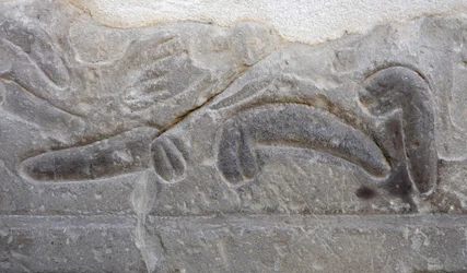 Piles of Severed Male Genitals, Temple of Horus, Edfu