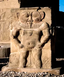Egyptian Antiquity: The Deity Bes (Detail)