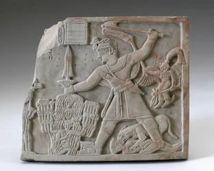 Prince Arikankharer Slaying his Enemies, Meroe