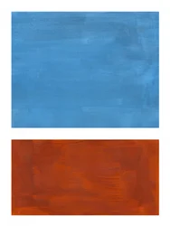 Abstract Blue Rust Blocks