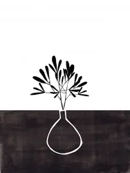Abstract Rooted Plant