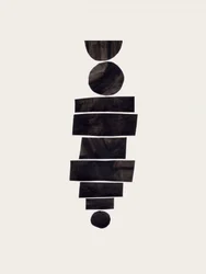 Balanced Abstract Shapes