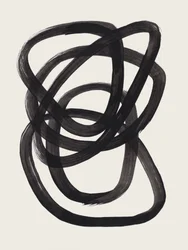 Black Abstract Lines