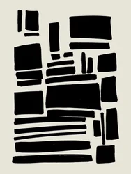 Black Abstract Shapes