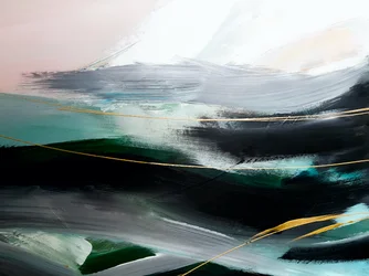 Fluid Gold Strokes
