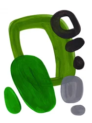 Green Organic Shapes