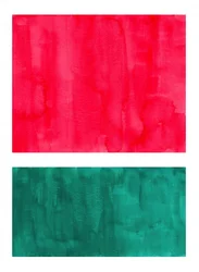 Hot Pink Emerald Abstract