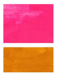 Hot Pink Gold Abstract