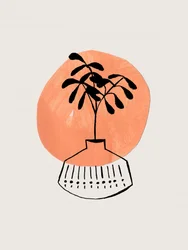 Modern Botanical Still Life